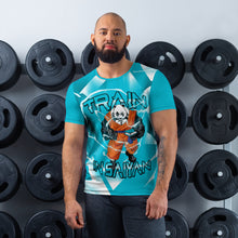 Load image into Gallery viewer, All-Over Print Men's Athletic T-shirt - Train Insaiyan