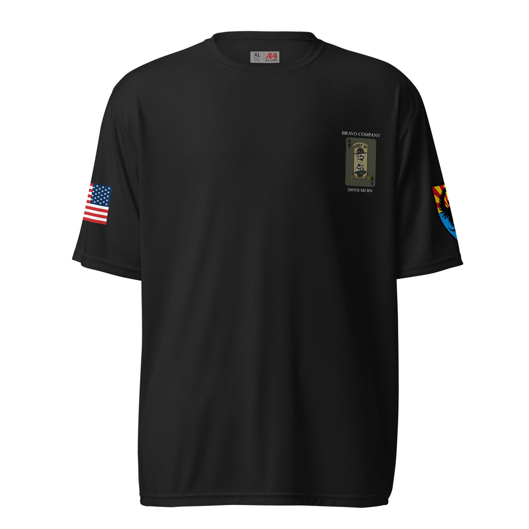 B CO 309th MI BN (Drill Sergeant - Dry-Fit SS-Shirt)